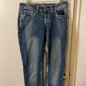 Red Rivet Jeans